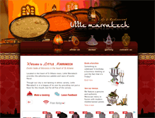 Tablet Screenshot of littlemarrakech.co.uk